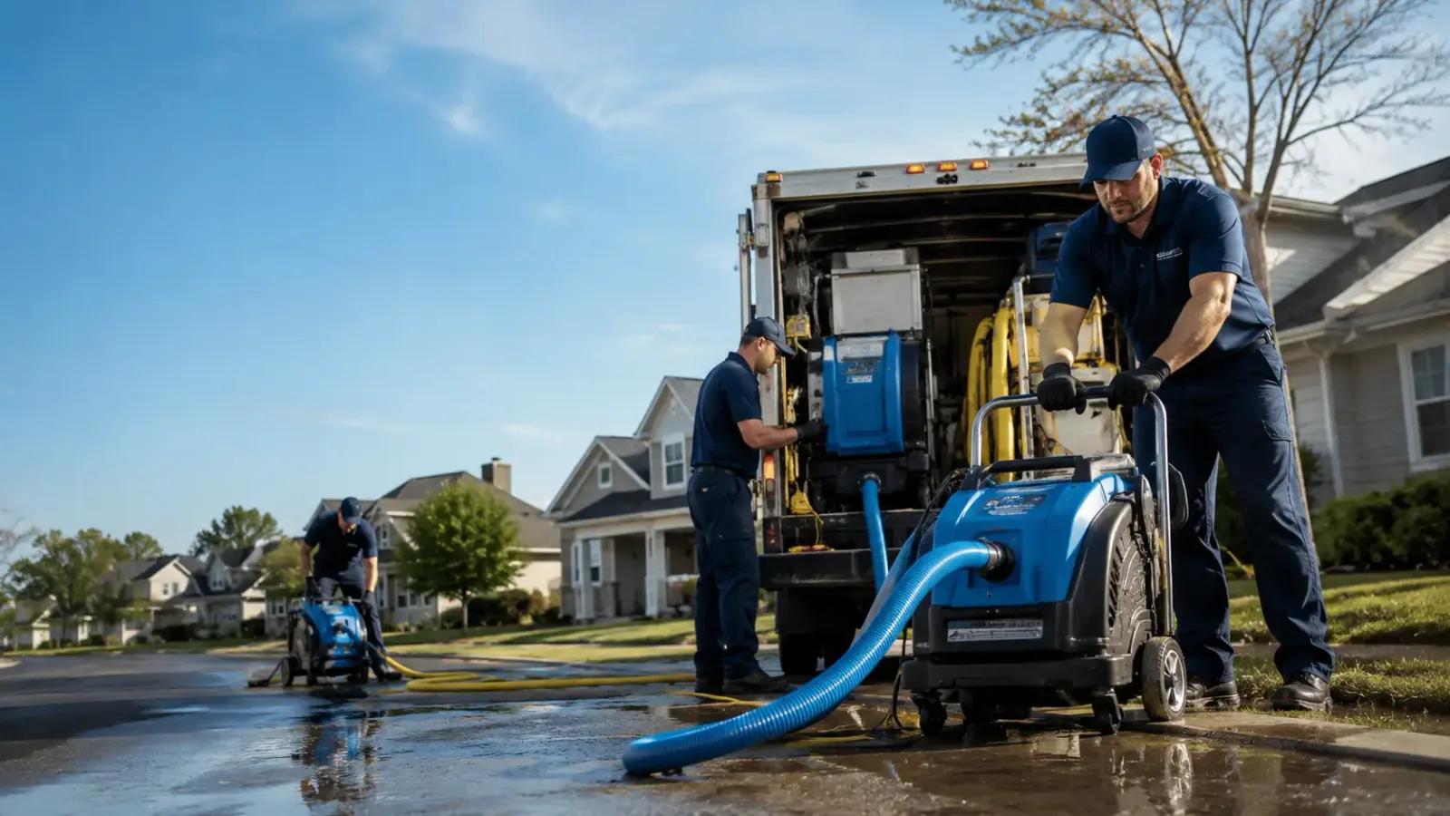 Flood Damage Cleanup in Heidrick, KY